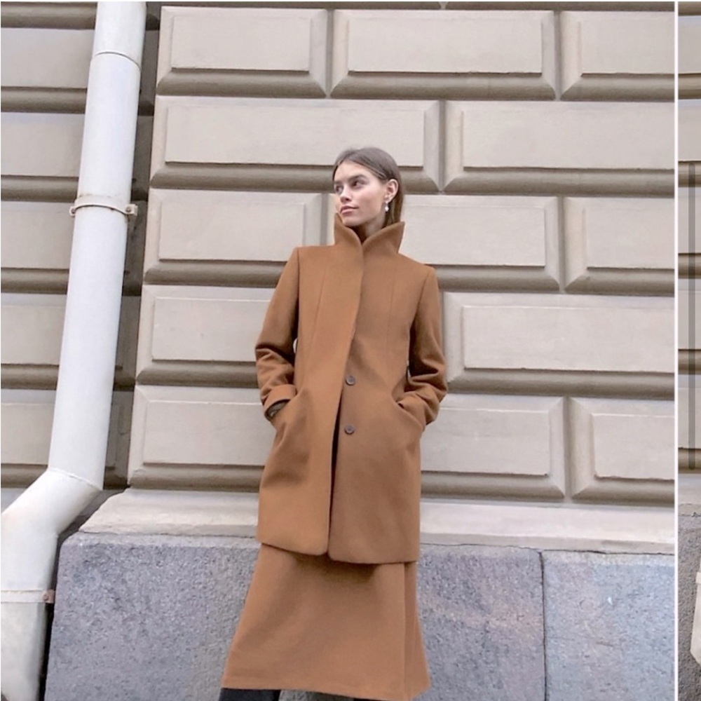 Aritzia Wilfred Cacoon Coat XS